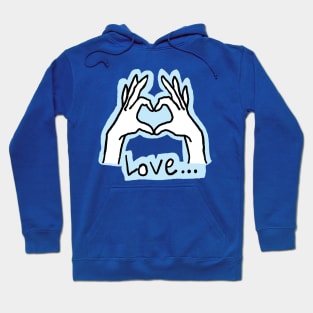 Finger heart Hoodie